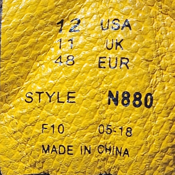 Work Zone Oil Resistant Waterproof Mens Brown Leather Work Boots N880 US Size 12 - Picture 11 of 11